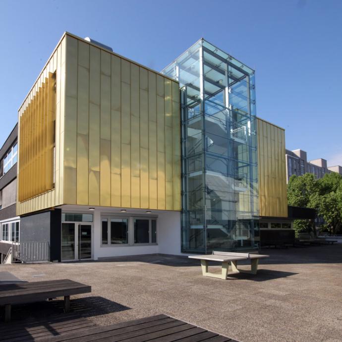 Erzb.Gymnasium Marienberg.Glastreppenhaus (c) Olaf Gruschka Erzb.Gymnasium Marienberg.Glastreppenhaus