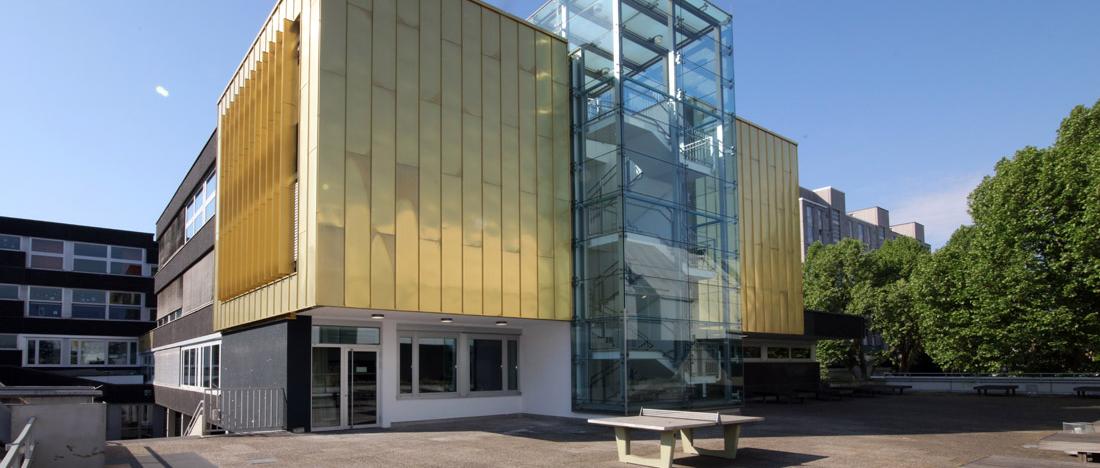 Erzb.Gymnasium Marienberg.Glastreppenhaus (c) Olaf Gruschka Erzb.Gymnasium Marienberg.Glastreppenhaus
