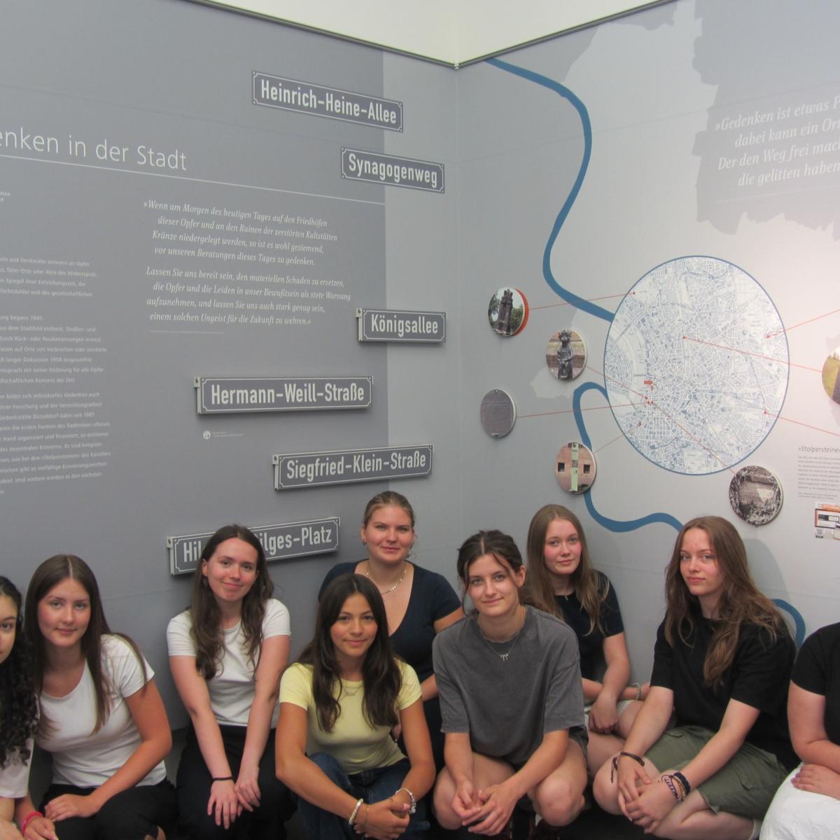 Field trip to the Mahn- und Gedenkstätte Düsseldorf