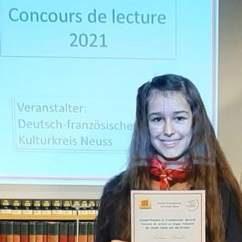 Lesewettbewerb des Deutsch-Französischen Kulturkreises Neuss