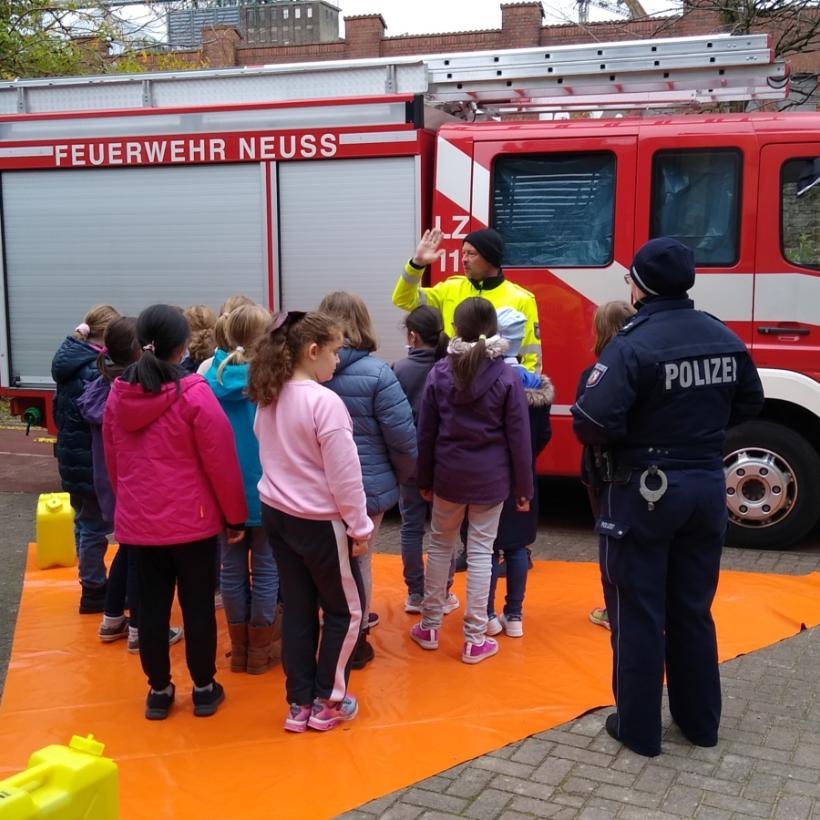 Verkehrstraining 'Toter Winkel'
