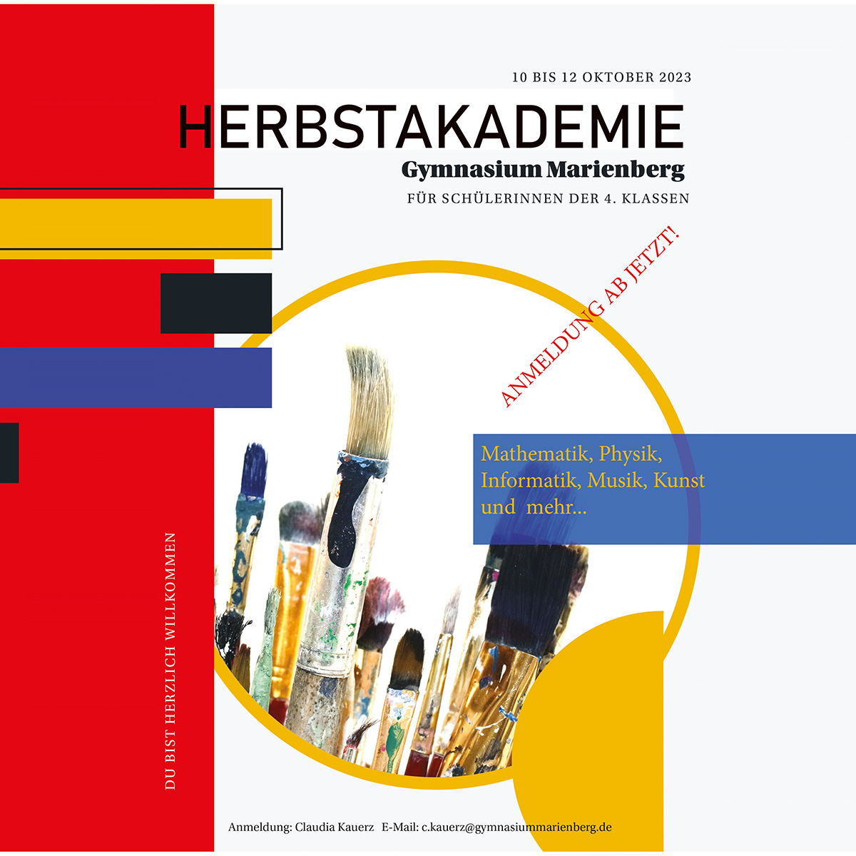 Herbstakademie 2023 für Viertklässlerinnen