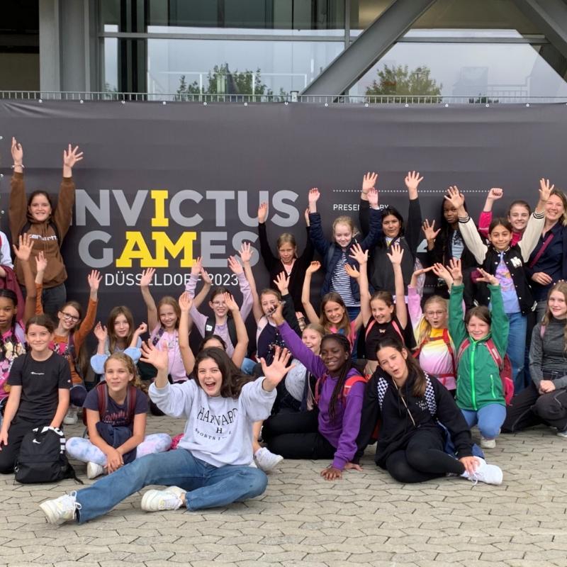 Klasse 6b zu Besuch bei den Invictus Games