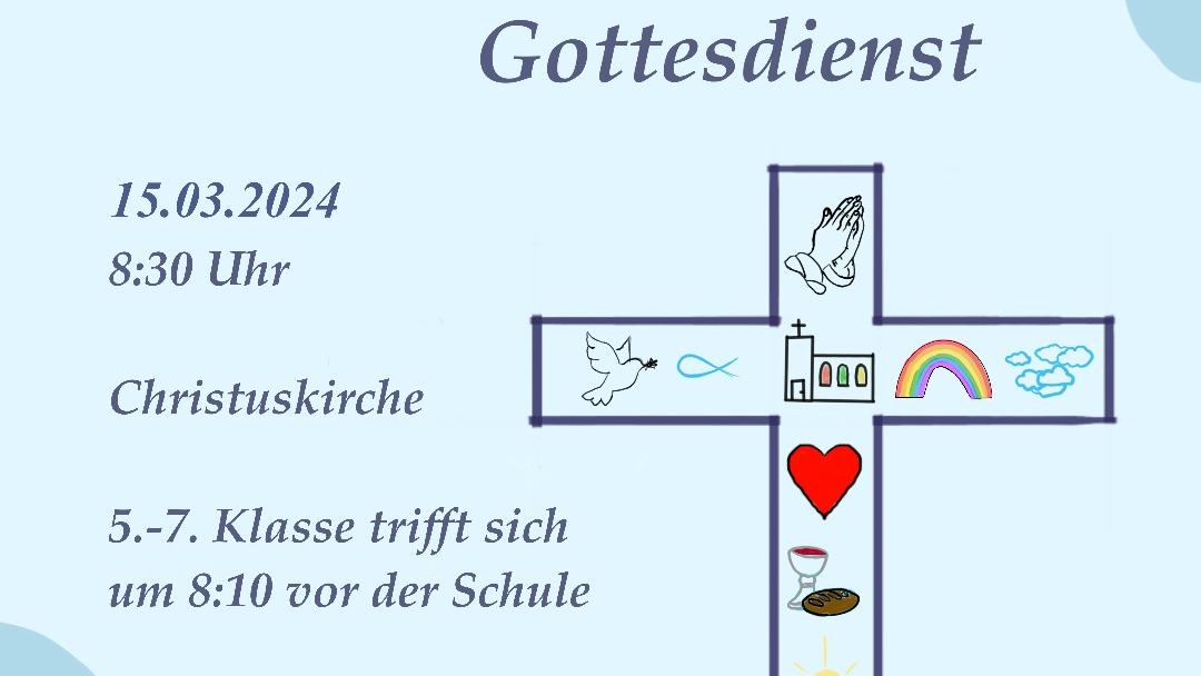 Einladung evangelischer Gottesdienst