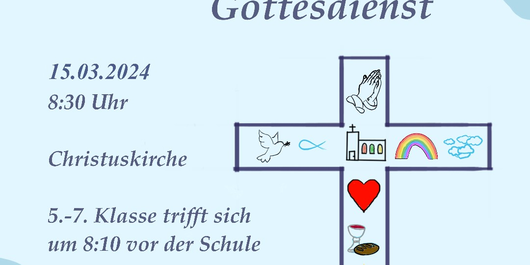 Einladung evangelischer Gottesdienst