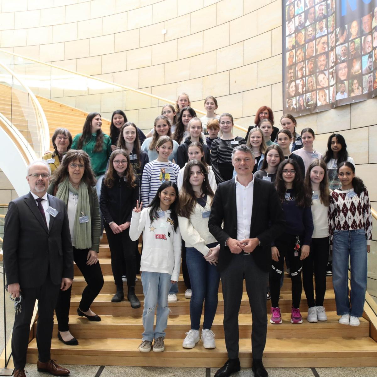 Marienberg zu Besuch im Landtag