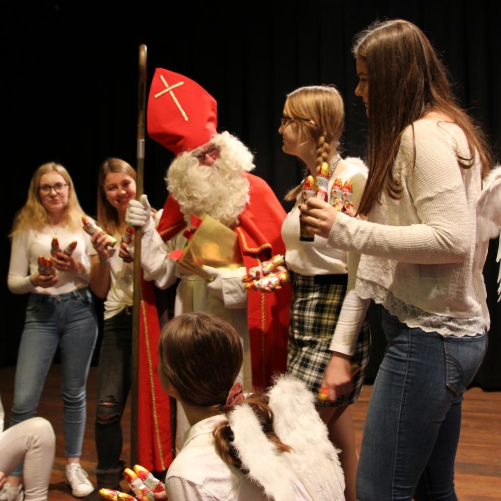 Der Nikolaus an Marienberg